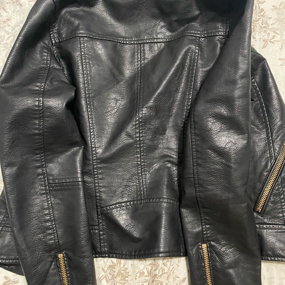 Faux Leather Jacket - Picture 2 of 3